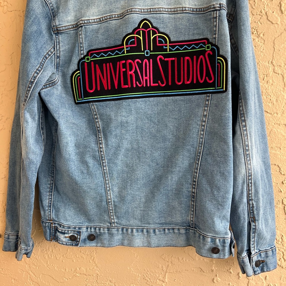 Universal Studios Blue Denim Jacket - image 9
